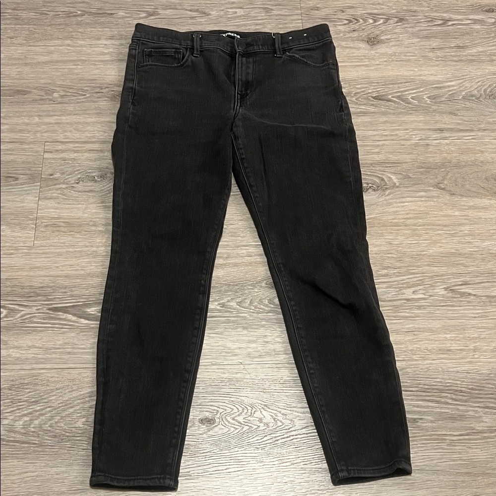 Express Women's Black Skinny Jeans